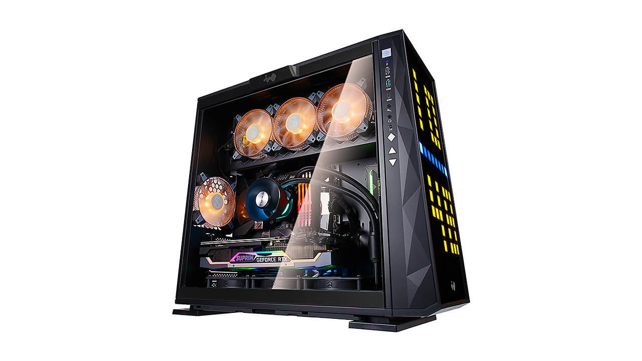 In-Win 309 mid tower chassis - blacK Gaming edition - Image 3