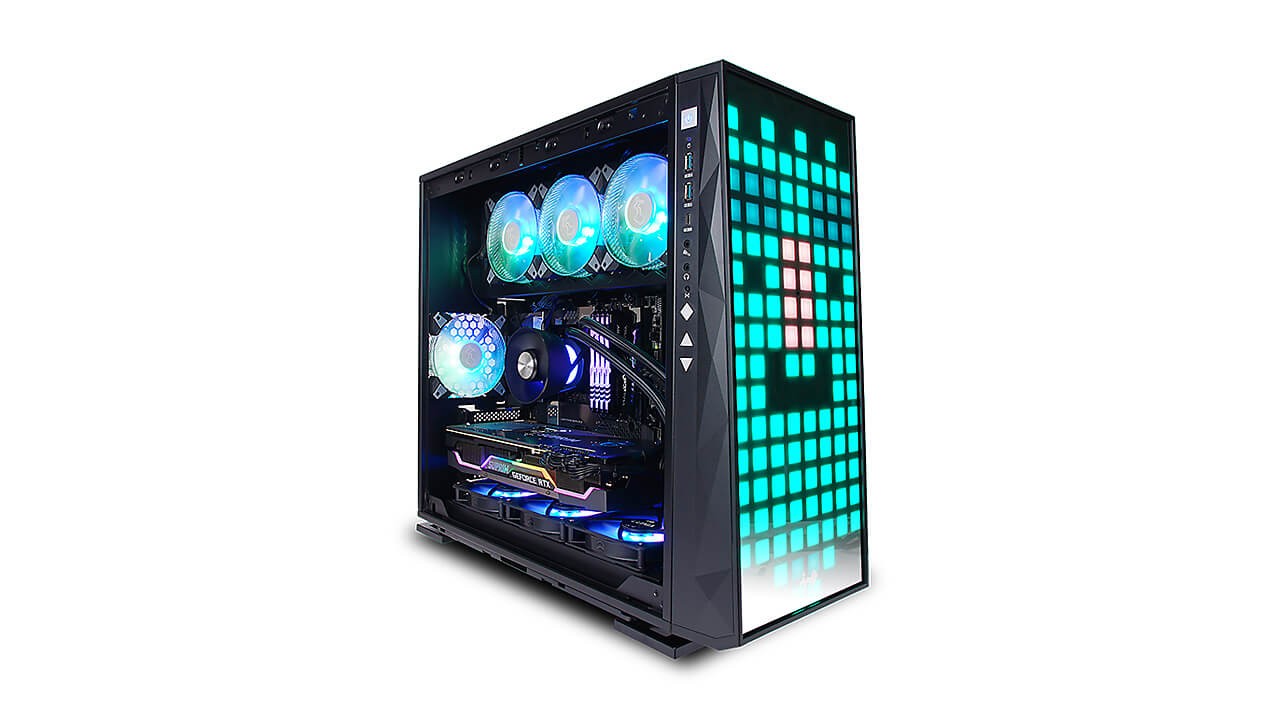 In-Win 309 mid tower chassis - blacK Gaming edition