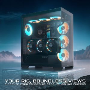 Gigabyte C500 Panoramic Black: Mid Tower